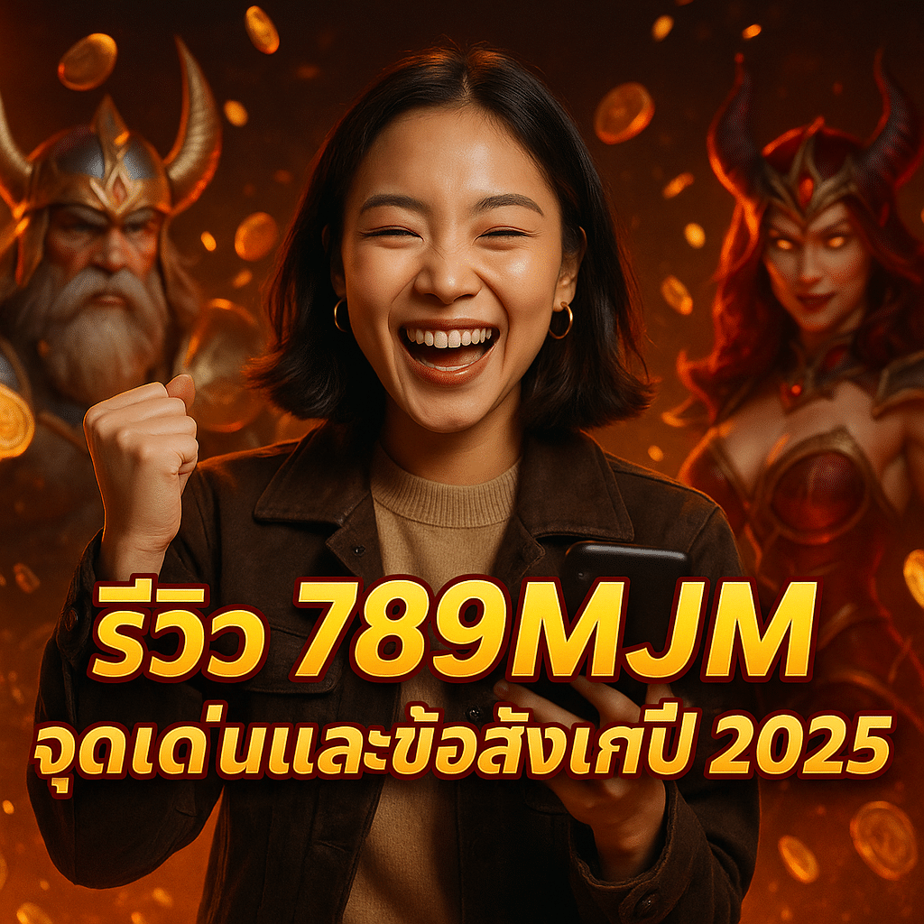รีวิว 789MJM จุดเด่นและข้อสังเกตปี 2025